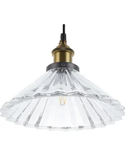 Sale Lampa wisząca COLORADO Szkło Przezroczysty Wszystkie Lampy|Lampy Wiszące