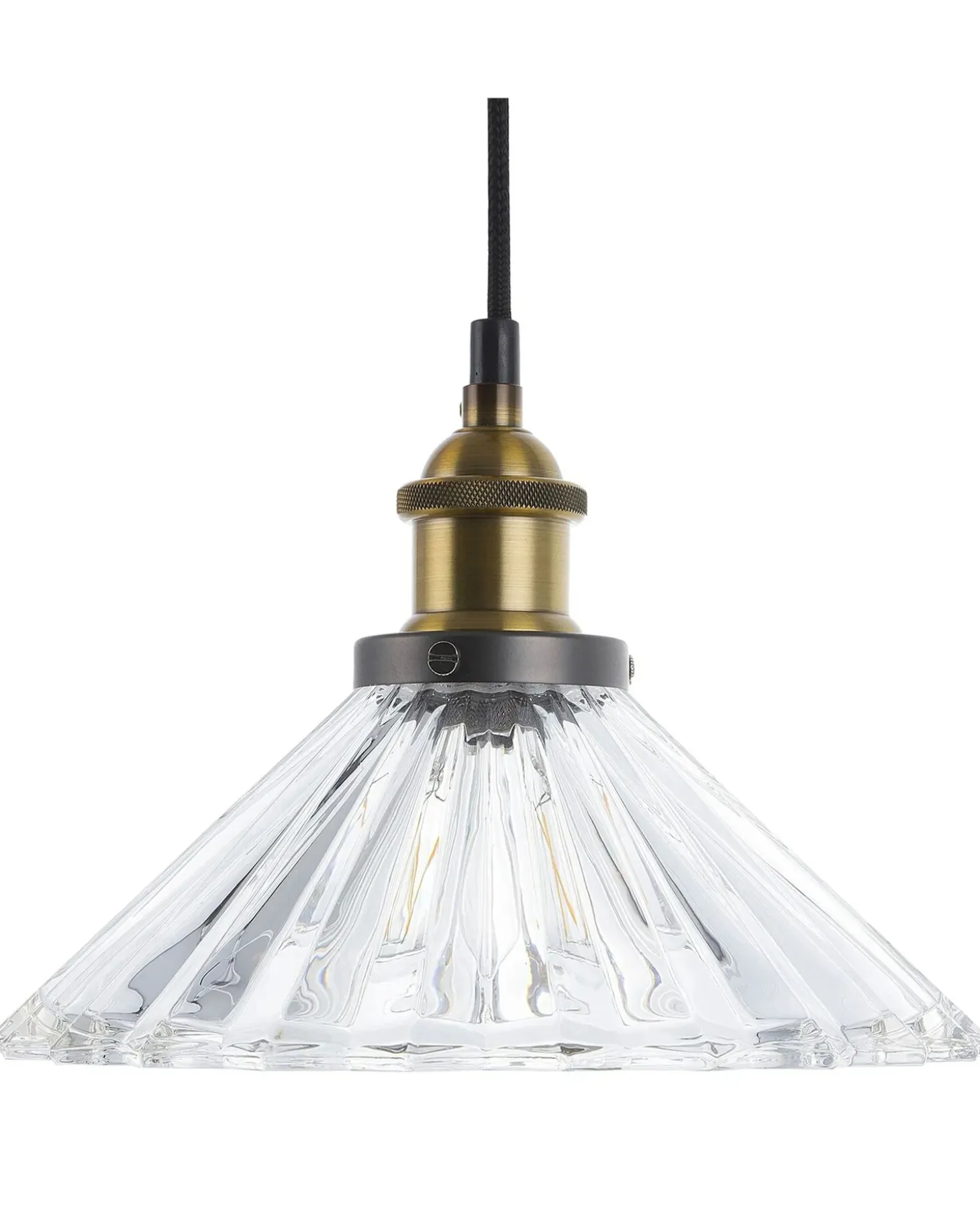 Sale Lampa wisząca COLORADO Szkło Przezroczysty Wszystkie Lampy|Lampy Wiszące