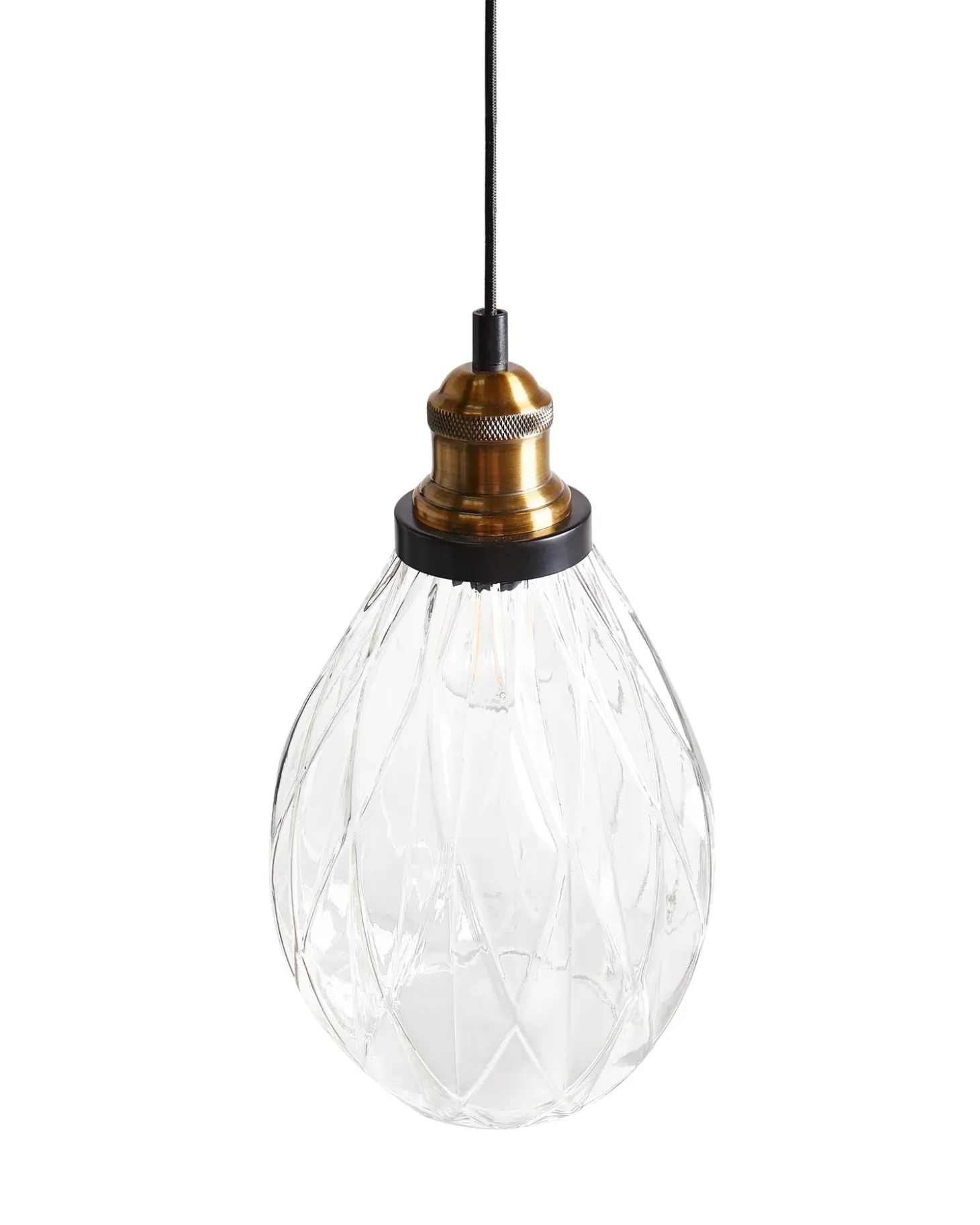 Discount Lampa wisząca COOSA Szkło Przezroczysty Wszystkie Lampy|Lampy Wiszące
