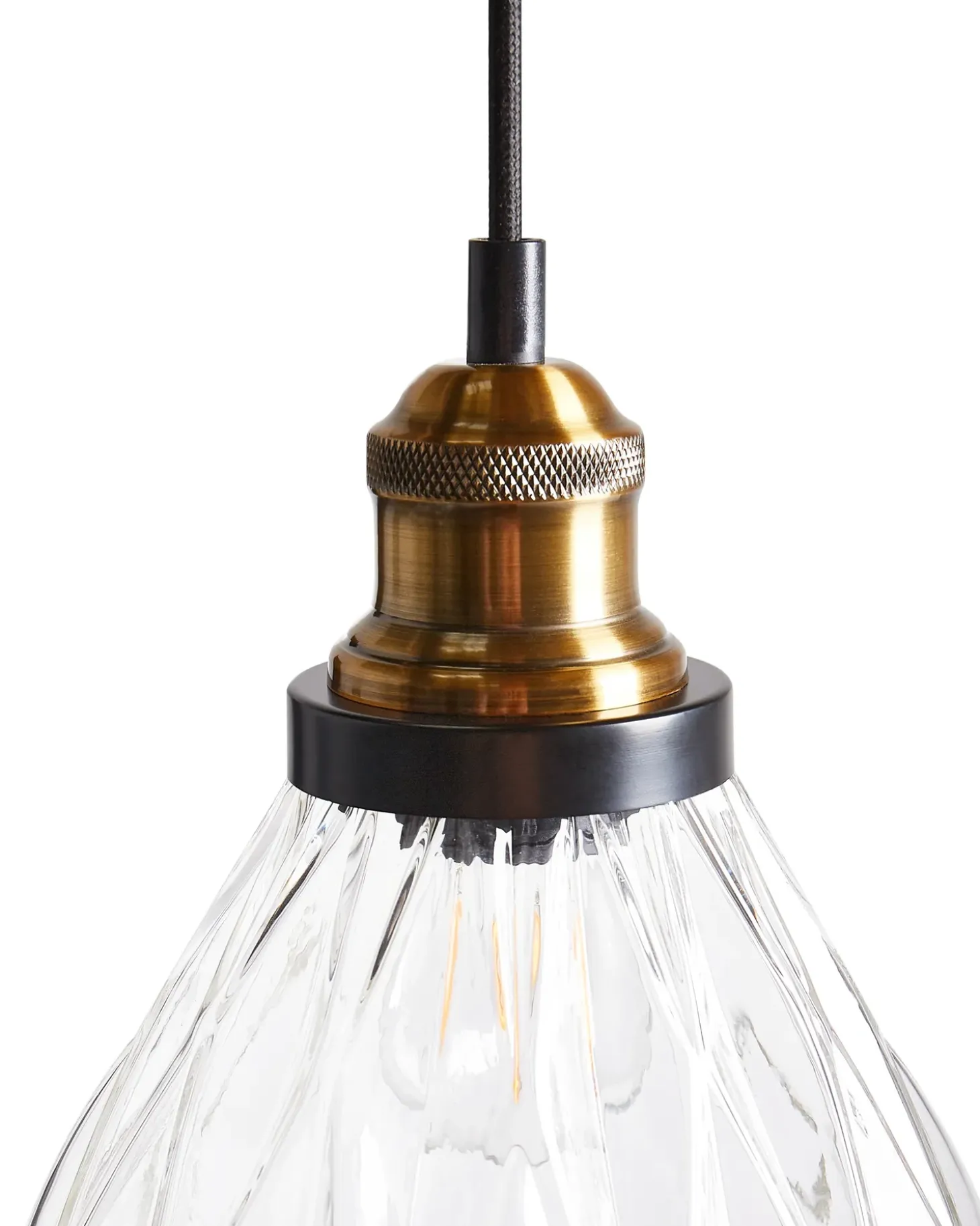 Discount Lampa wisząca COOSA Szkło Przezroczysty Wszystkie Lampy|Lampy Wiszące