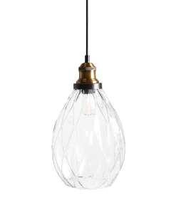 Discount Lampa wisząca COOSA Szkło Przezroczysty Wszystkie Lampy|Lampy Wiszące