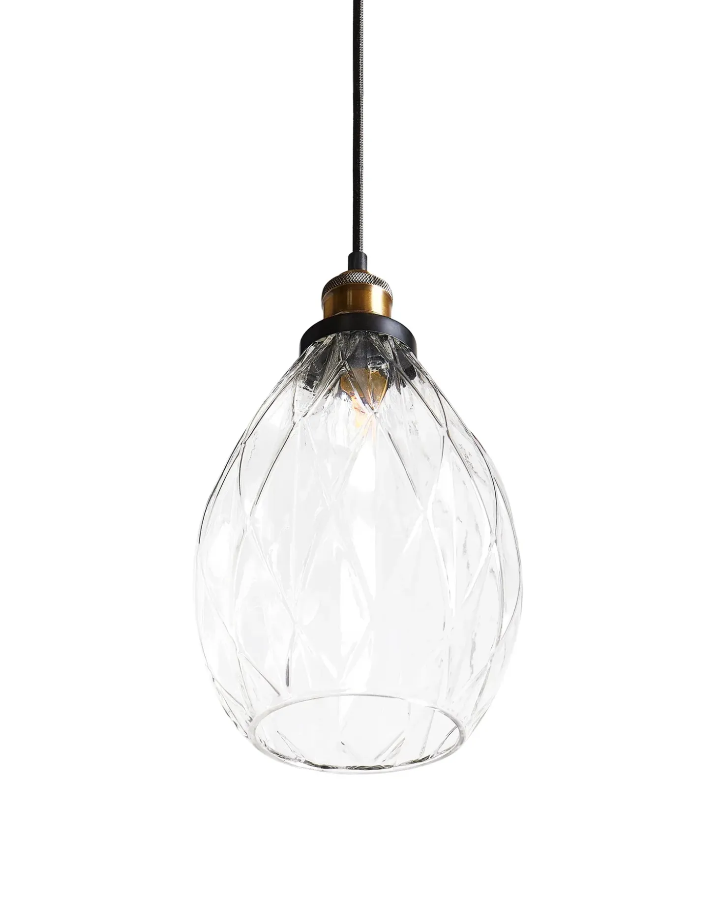 Discount Lampa wisząca COOSA Szkło Przezroczysty Wszystkie Lampy|Lampy Wiszące