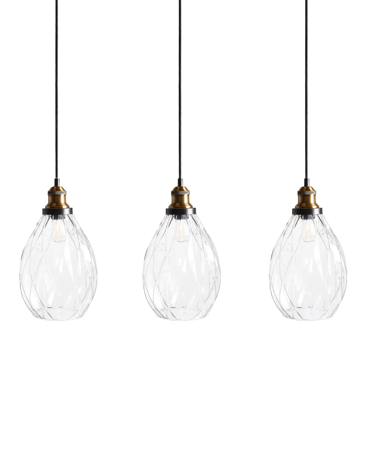 Online Lampa wisząca COOSA Szkło Przezroczysty Wszystkie Lampy|Lampy Wiszące