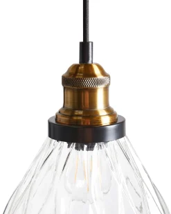 Online Lampa wisząca COOSA Szkło Przezroczysty Wszystkie Lampy|Lampy Wiszące