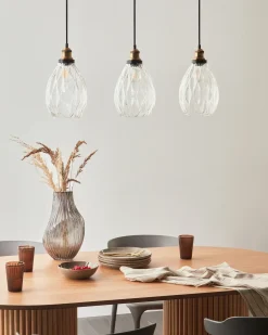 Online Lampa wisząca COOSA Szkło Przezroczysty Wszystkie Lampy|Lampy Wiszące