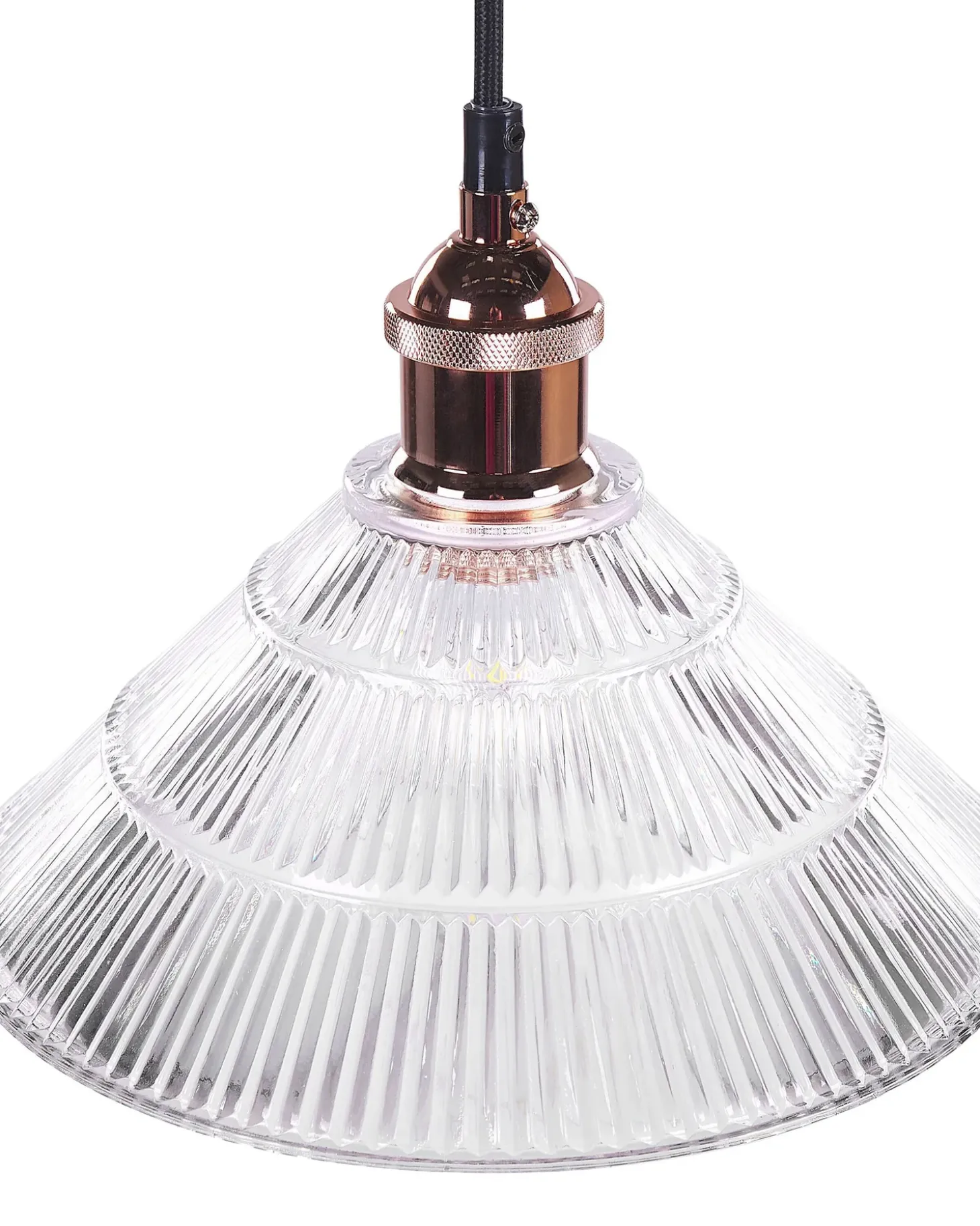 New Lampa wisząca CURONE Szkło Miedziany Wszystkie Lampy|Lampy Wiszące