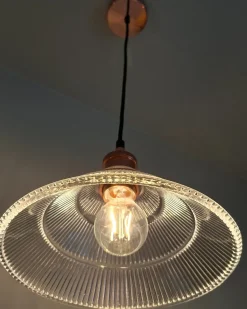 New Lampa wisząca CURONE Szkło Miedziany Wszystkie Lampy|Lampy Wiszące