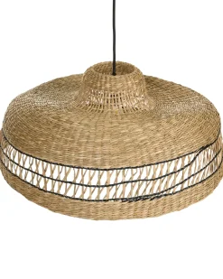 Clearance Lampa wisząca CUVO Plecionka Naturalny Wszystkie Lampy|Lampy Wiszące