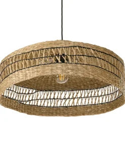 Clearance Lampa wisząca CUVO Plecionka Naturalny Wszystkie Lampy|Lampy Wiszące