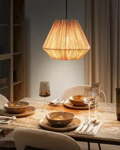Lampa wisząca DAMIT Plecionka Naturalny Wszystkie Lampy|Lampy Wiszące