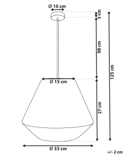 Lampa wisząca DAMIT Plecionka Naturalny Wszystkie Lampy|Lampy Wiszące