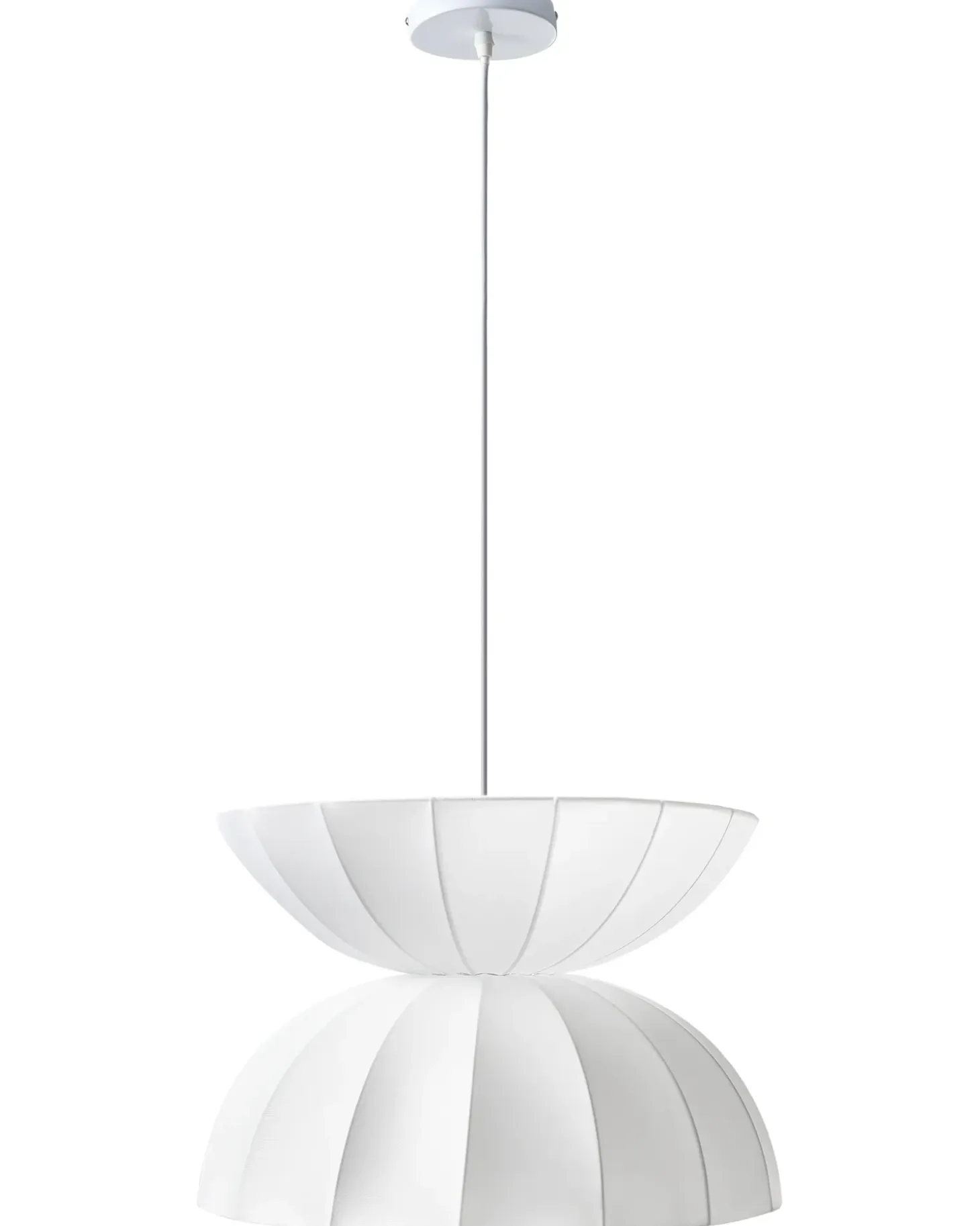 Outlet Lampa wisząca DEBONS Jedwab syntetyczny Wszystkie Lampy|Lampy Wiszące
