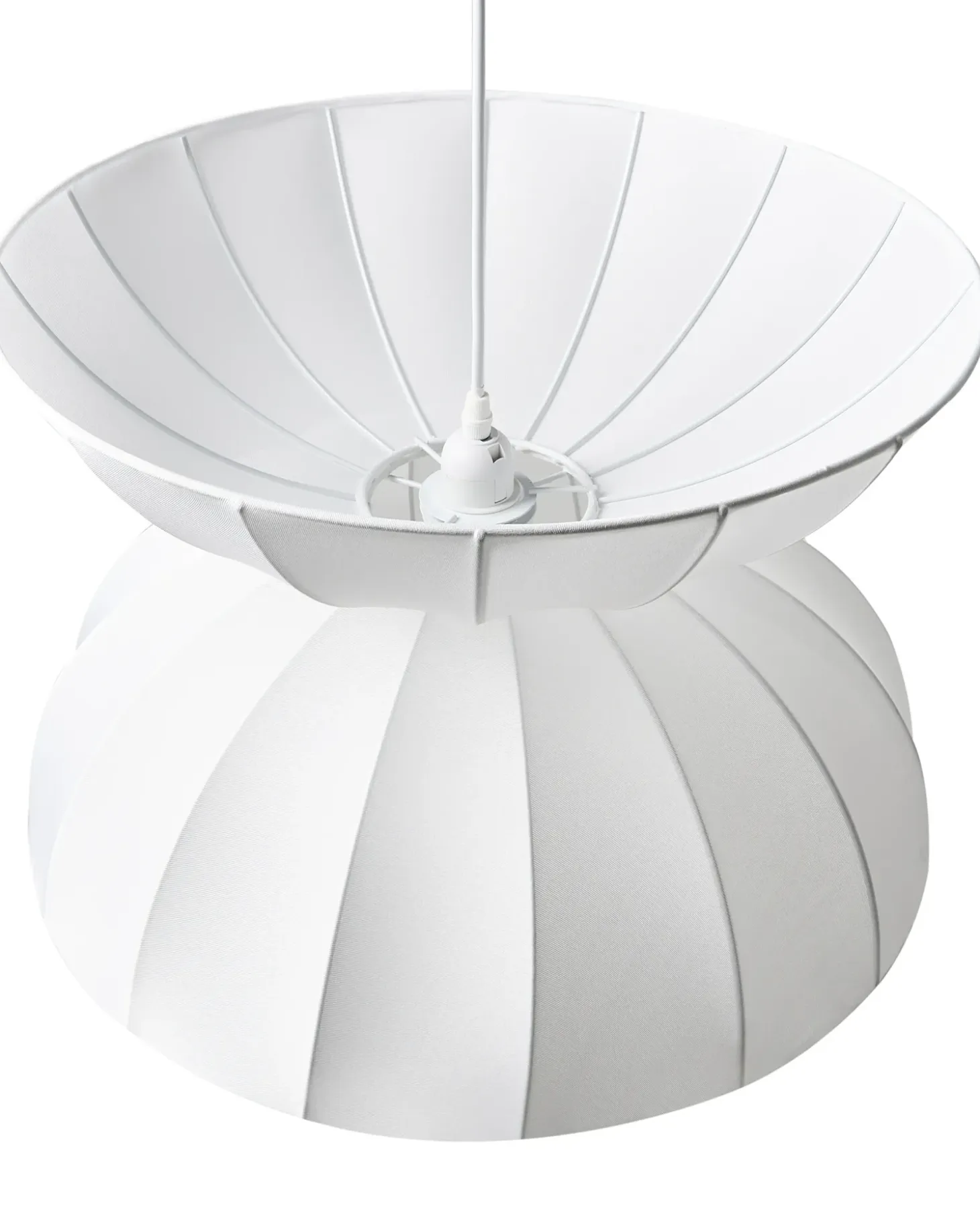 Outlet Lampa wisząca DEBONS Jedwab syntetyczny Wszystkie Lampy|Lampy Wiszące