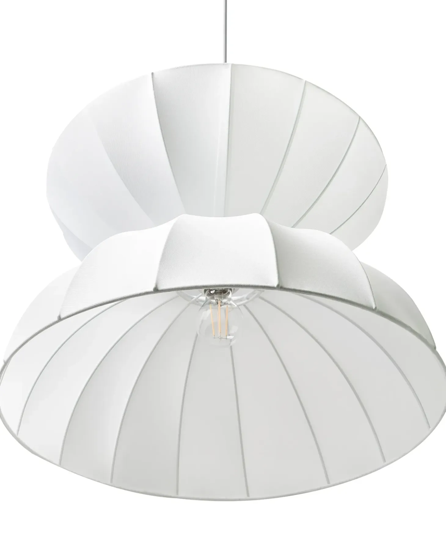 Outlet Lampa wisząca DEBONS Jedwab syntetyczny Wszystkie Lampy|Lampy Wiszące