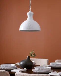 Discount Lampa wisząca DIDESSA Metal Złamana biel Wszystkie Lampy|Lampy Wiszące