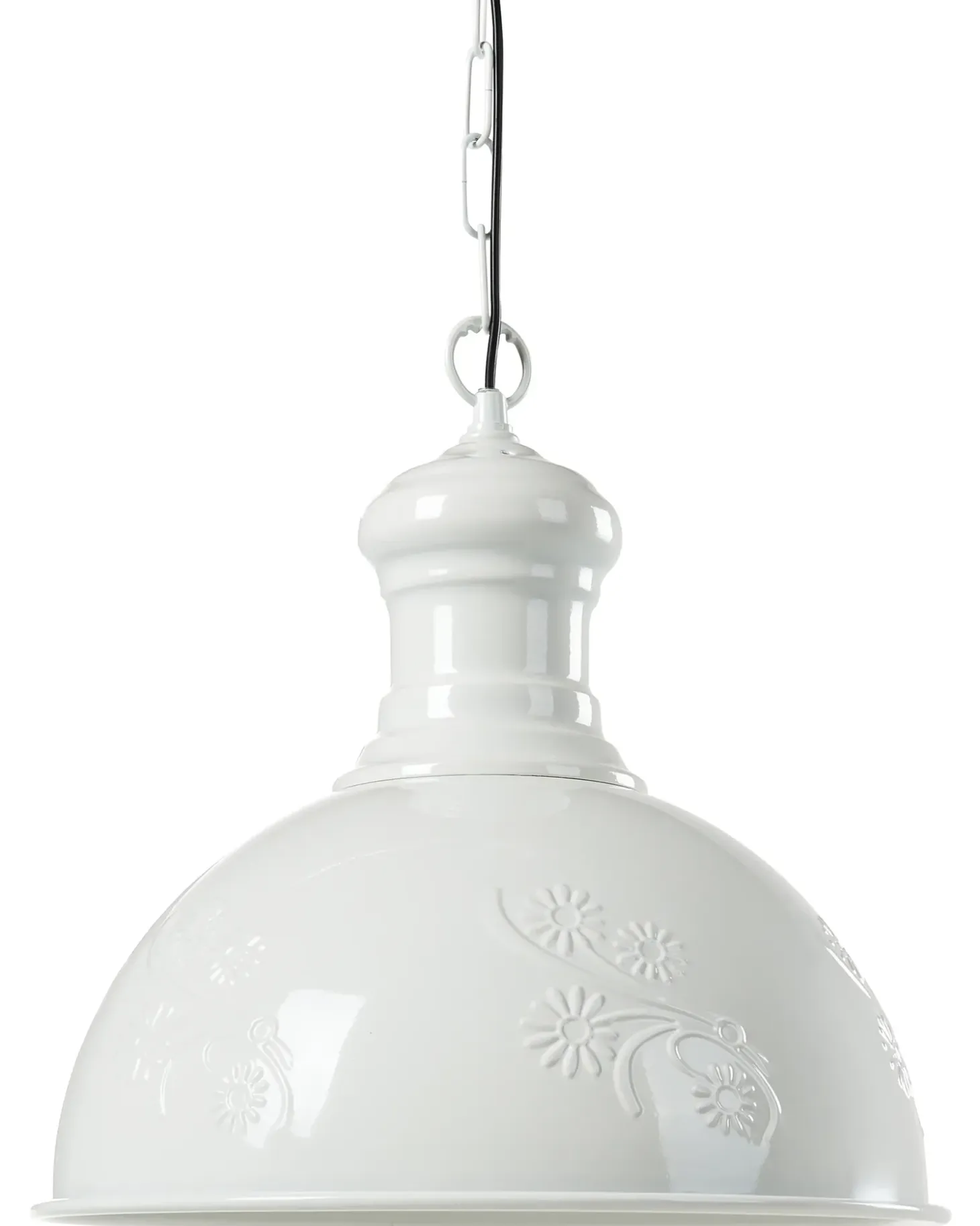 Discount Lampa wisząca DIDESSA Metal Złamana biel Wszystkie Lampy|Lampy Wiszące