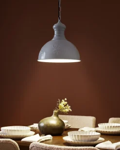 Discount Lampa wisząca DIDESSA Metal Złamana biel Wszystkie Lampy|Lampy Wiszące