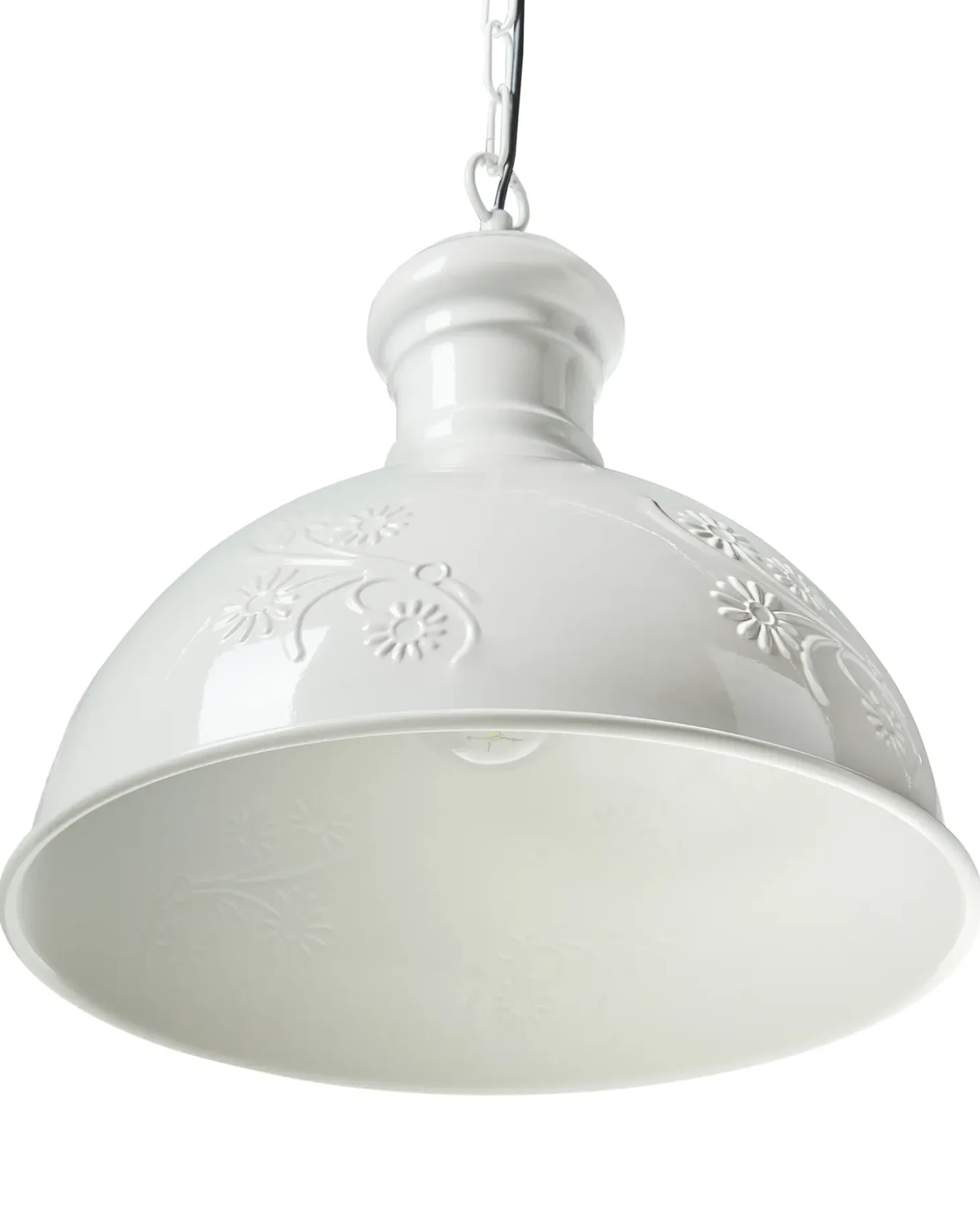 Discount Lampa wisząca DIDESSA Metal Złamana biel Wszystkie Lampy|Lampy Wiszące