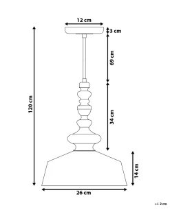 New Lampa wisząca DRIVA Metal Wszystkie Lampy|Lampy Wiszące
