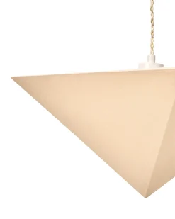 Sale Lampa wisząca DUDO Beżowy Wszystkie Lampy|Lampy Wiszące