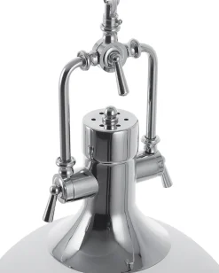 Hot Lampa wisząca EBRON Szkło Biały Wszystkie Lampy|Lampy Wiszące
