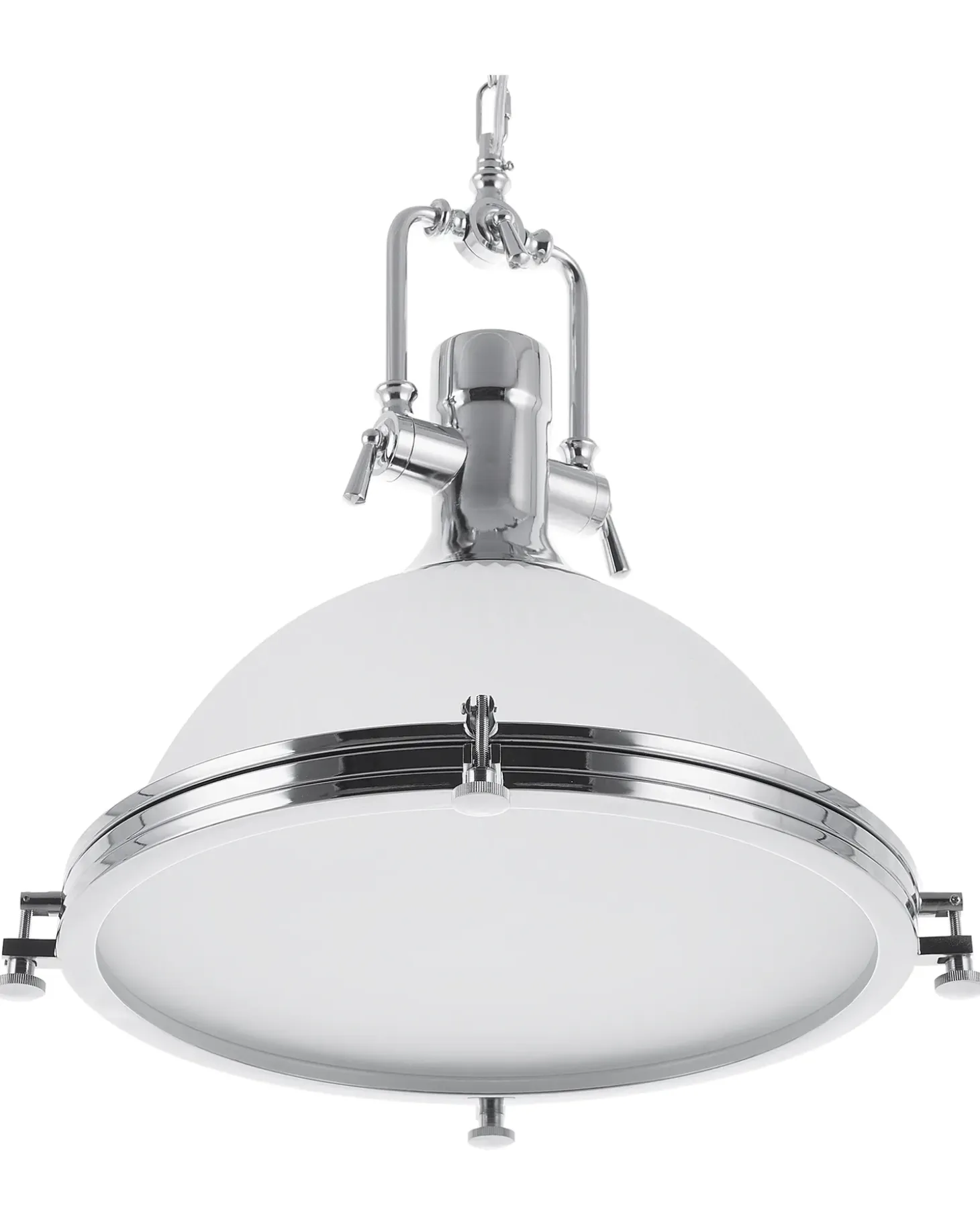 Hot Lampa wisząca EBRON Szkło Biały Wszystkie Lampy|Lampy Wiszące