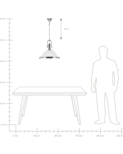 Hot Lampa wisząca EBRON Szkło Biały Wszystkie Lampy|Lampy Wiszące