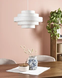 Hot Lampa wisząca EREBATO Len Złamana biel Wszystkie Lampy|Lampy Wiszące