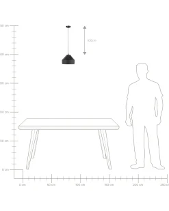 Sale Lampa wisząca EVINOS Metal Wszystkie Lampy|Lampy Wiszące
