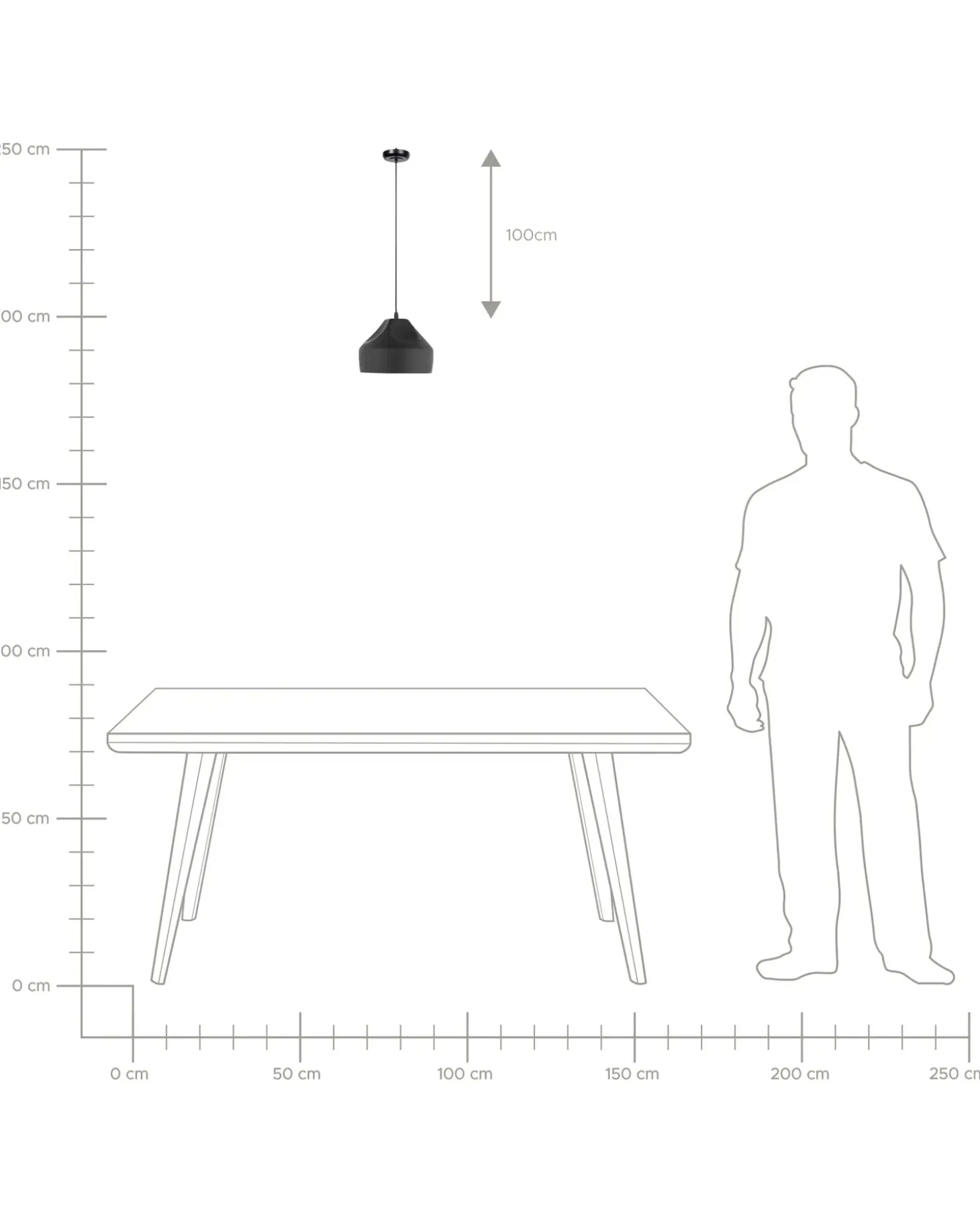 Sale Lampa wisząca EVINOS Metal Wszystkie Lampy|Lampy Wiszące
