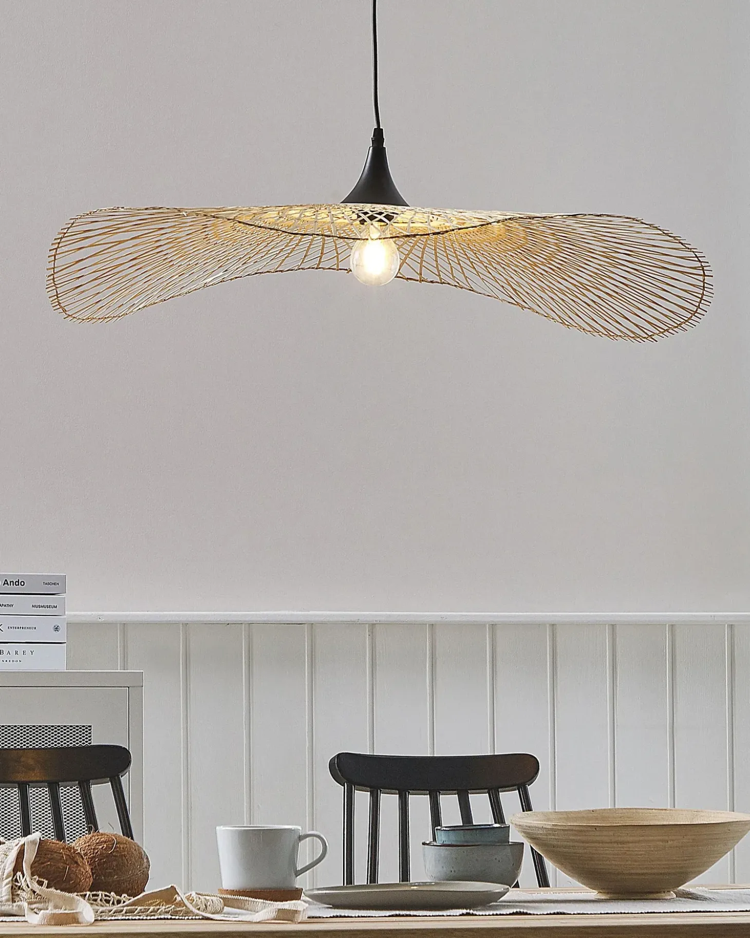 Hot Lampa wisząca FLOYD Bambus Jasnobrązowy Wszystkie Lampy|Lampy Wiszące