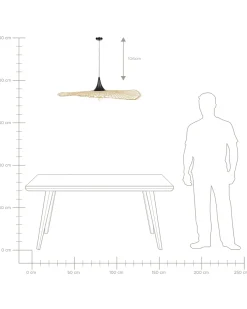 Best Lampa wisząca FLOYD Bambus Jasnobrązowy Wszystkie Lampy|Lampy Wiszące