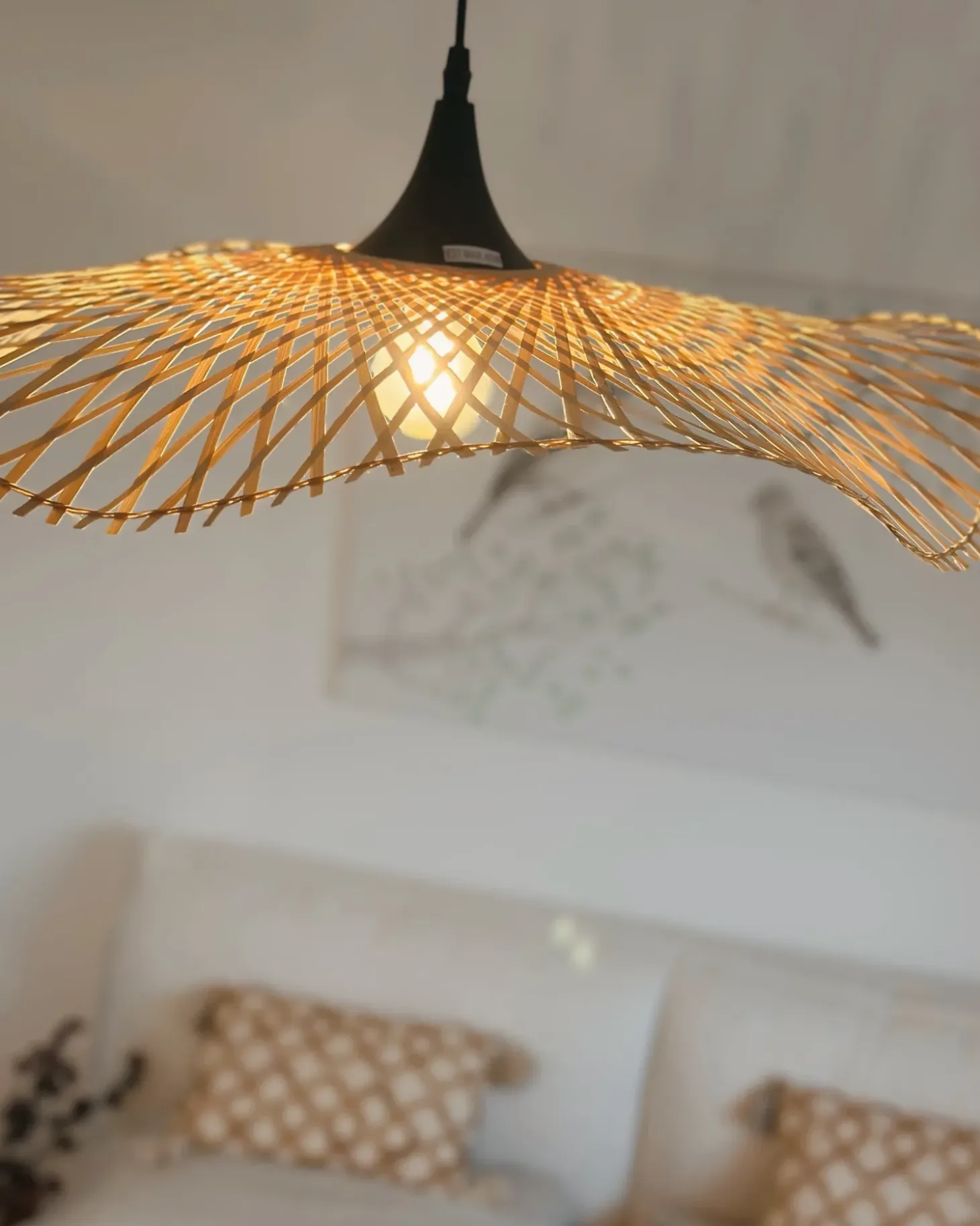 Best Lampa wisząca FLOYD Bambus Jasnobrązowy Wszystkie Lampy|Lampy Wiszące