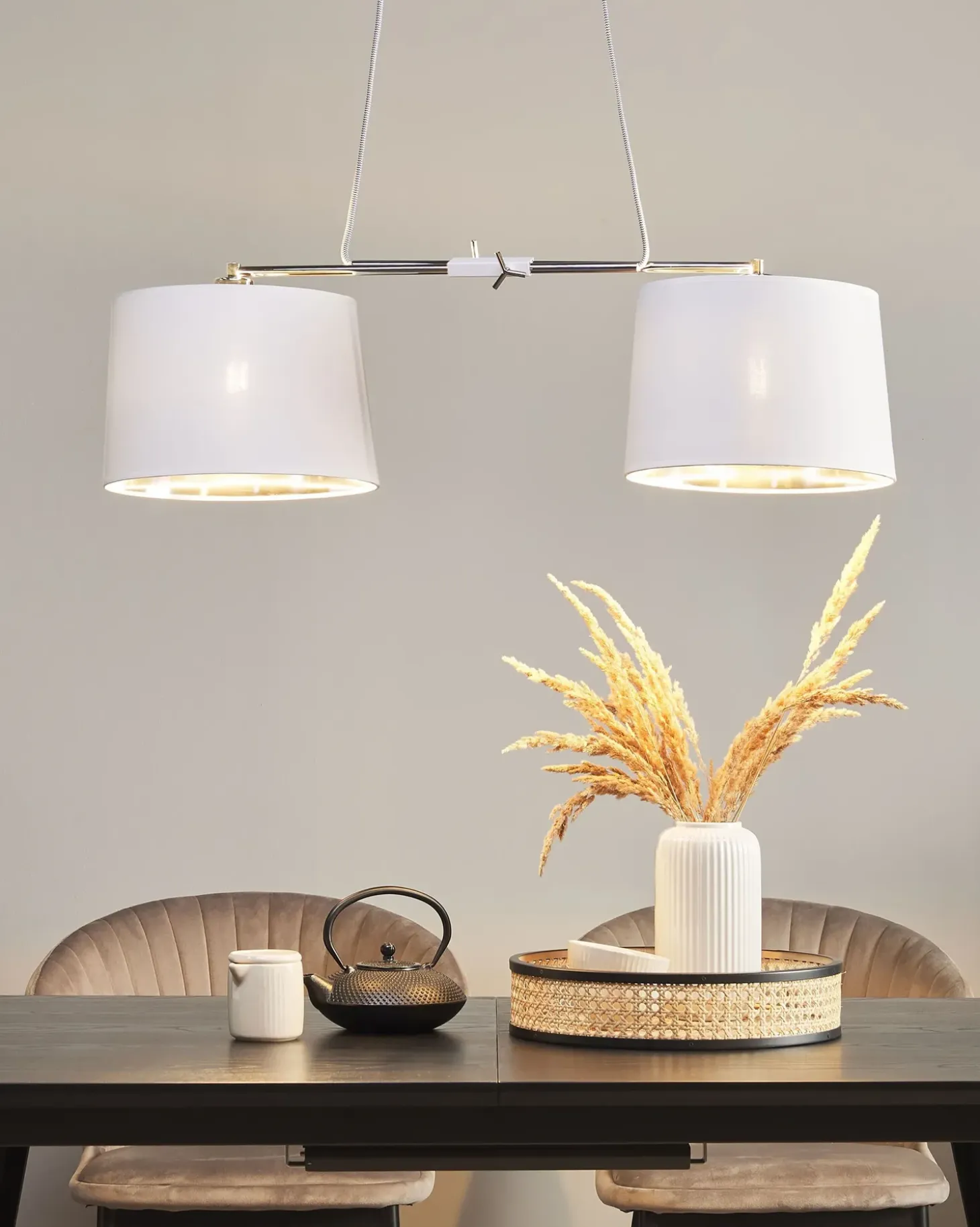 New Lampa wisząca FUCINO Biały Wszystkie Lampy|Lampy Wiszące