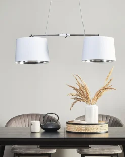 New Lampa wisząca FUCINO Biały Wszystkie Lampy|Lampy Wiszące