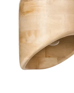 Outlet Lampa wisząca GANDAKI Drewno mango Jasno Wszystkie Lampy|Lampy Wiszące