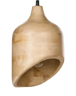 Outlet Lampa wisząca GANDAKI Drewno mango Jasno Wszystkie Lampy|Lampy Wiszące