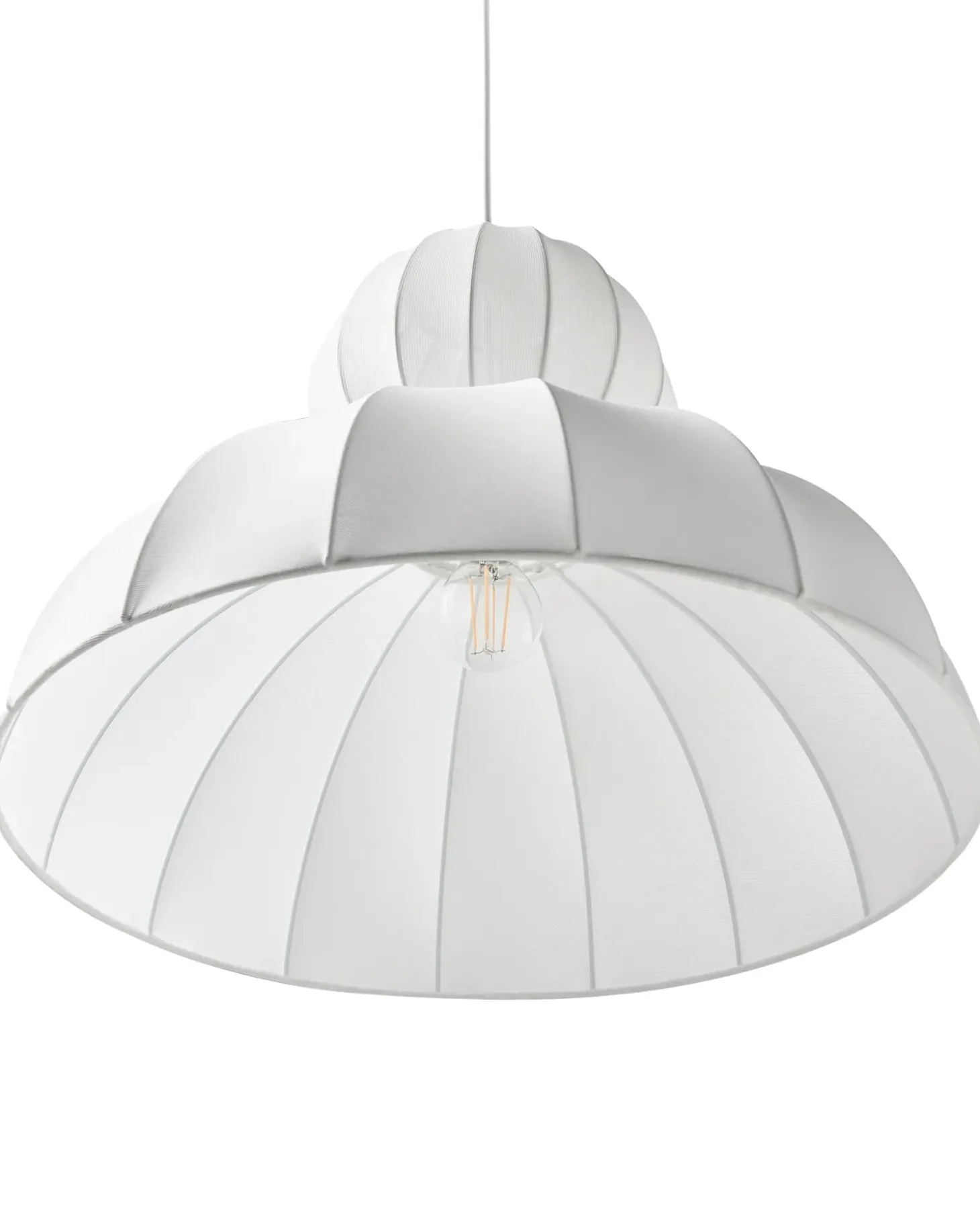 Discount Lampa wisząca GOELETTE Jedwab syntetyczny Wszystkie Lampy|Lampy Wiszące