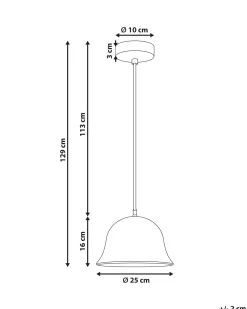 Lampa wisząca GOIKA Drewno mango Jasno Wszystkie Lampy|Lampy Wiszące