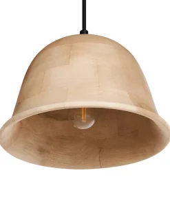 Lampa wisząca GOIKA Drewno mango Jasno Wszystkie Lampy|Lampy Wiszące