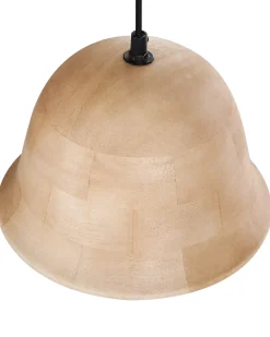 Lampa wisząca GOIKA Drewno mango Jasno Wszystkie Lampy|Lampy Wiszące
