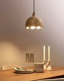 New Lampa wisząca GOMATI Drewno mango Jasno Wszystkie Lampy|Lampy Wiszące