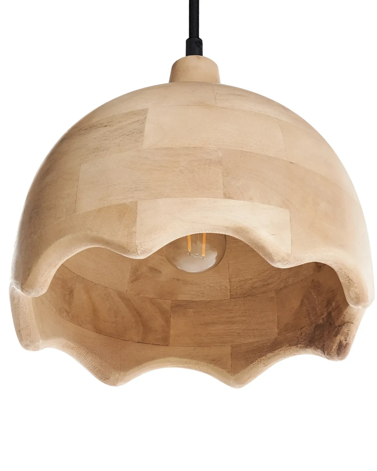 New Lampa wisząca GOMATI Drewno mango Jasno Wszystkie Lampy|Lampy Wiszące