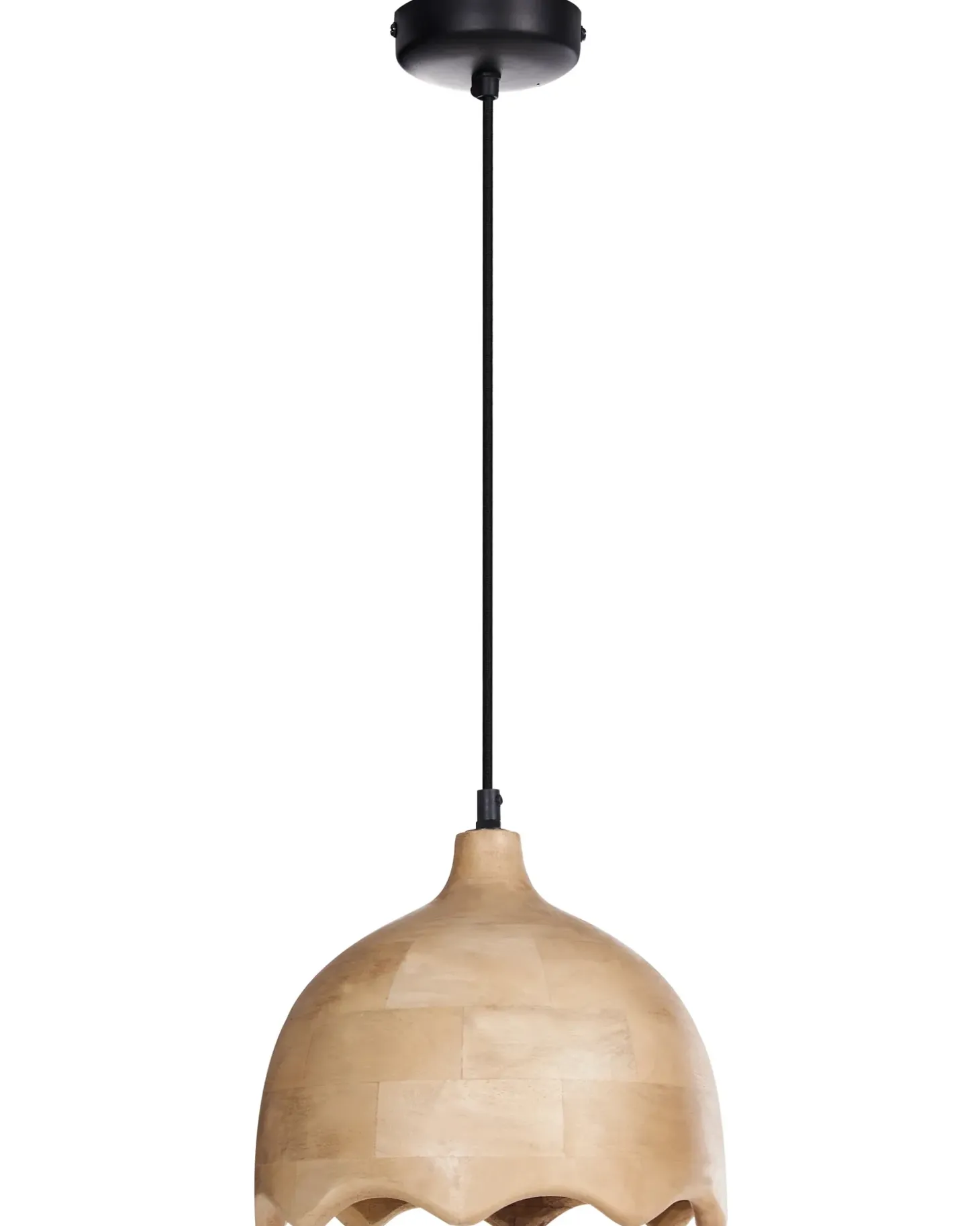 New Lampa wisząca GOMATI Drewno mango Jasno Wszystkie Lampy|Lampy Wiszące