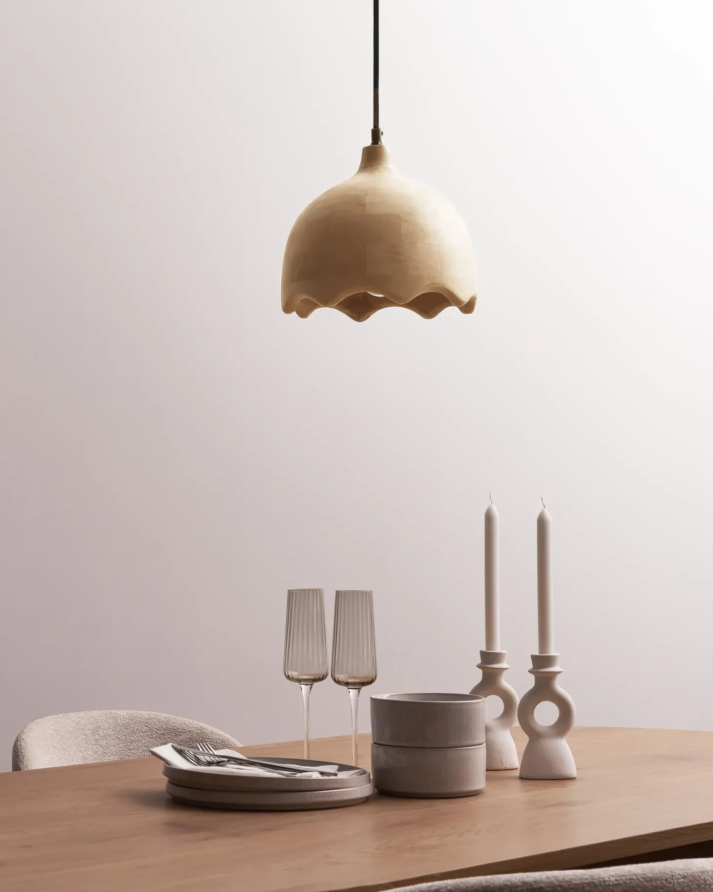New Lampa wisząca GOMATI Drewno mango Jasno Wszystkie Lampy|Lampy Wiszące