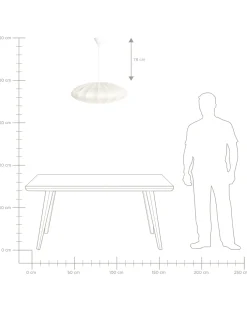 Lampa wisząca GUACARA Złamana biel Wszystkie Lampy|Lampy Wiszące