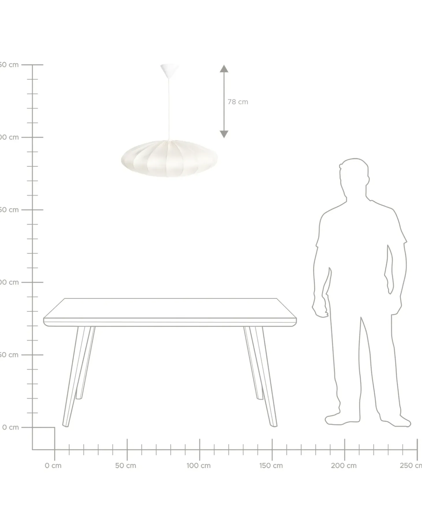 Lampa wisząca GUACARA Złamana biel Wszystkie Lampy|Lampy Wiszące