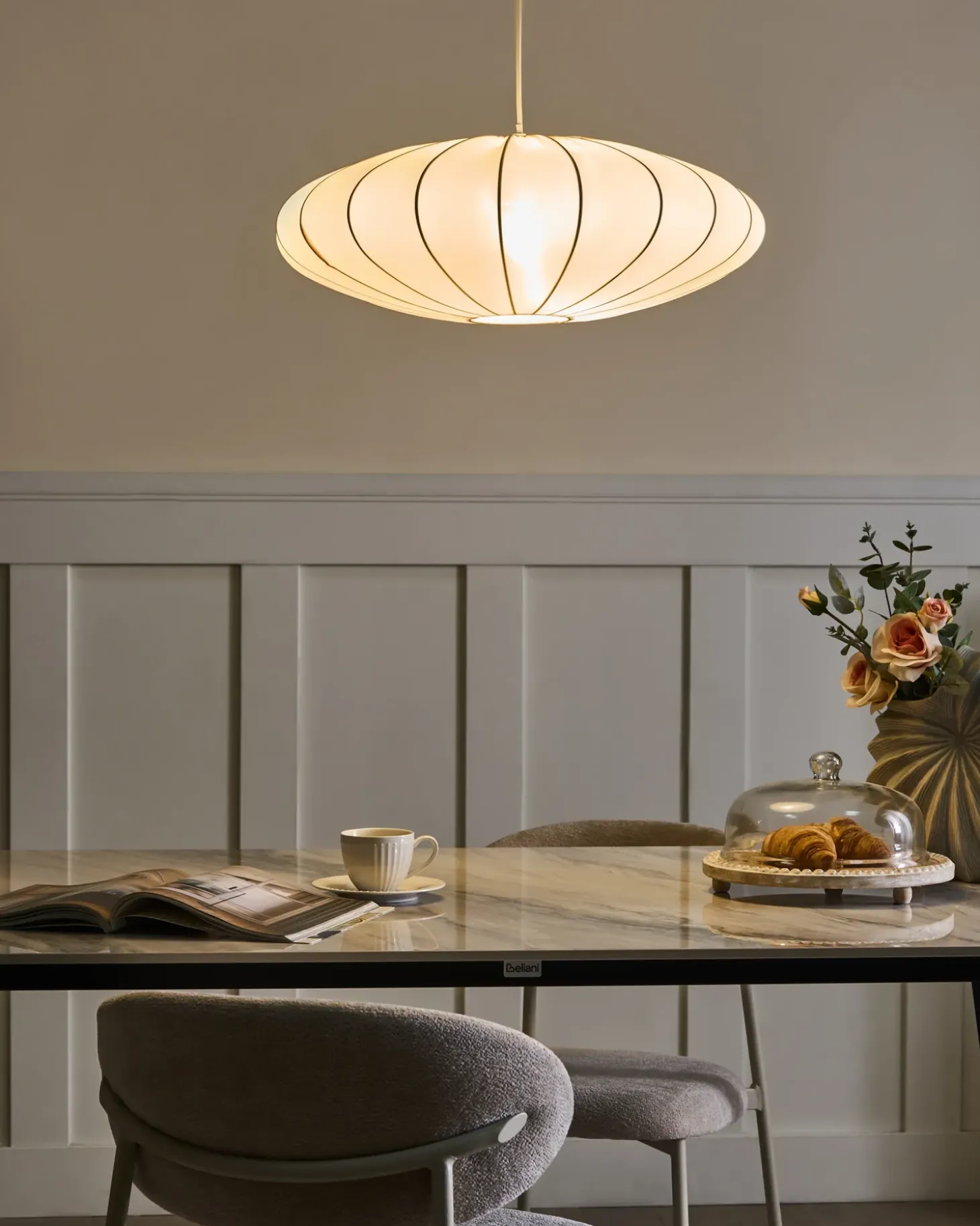 Lampa wisząca GUACARA Złamana biel Wszystkie Lampy|Lampy Wiszące