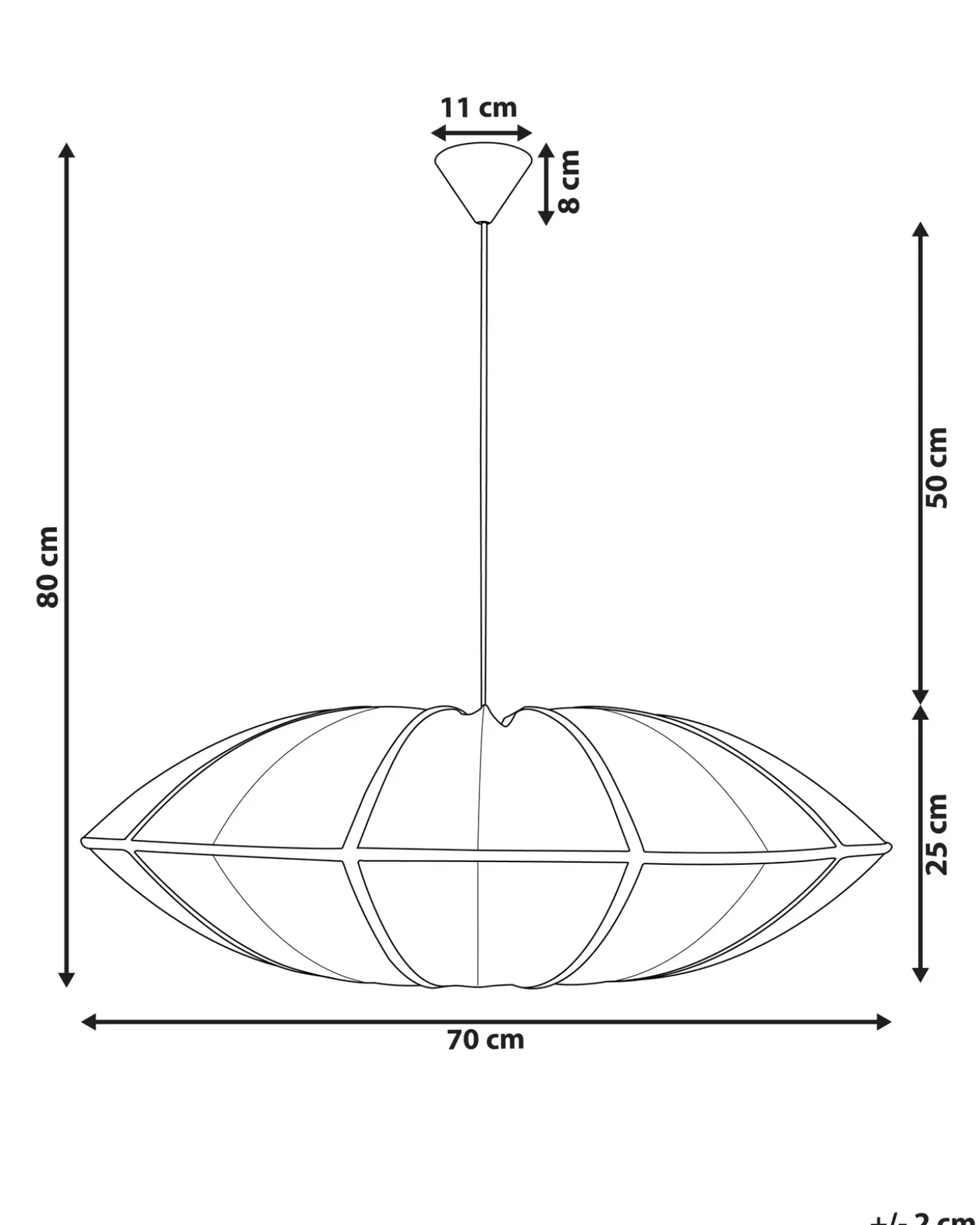 Hot Lampa wisząca GUASARE Biały Wszystkie Lampy|Lampy Wiszące