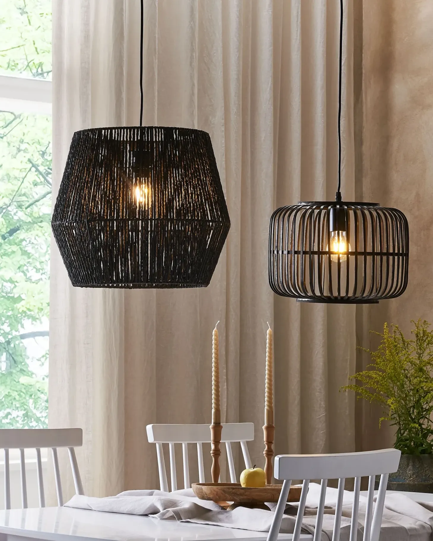 Sale Lampa wisząca GWERU Papierowa plecionka Wszystkie Lampy|Lampy Wiszące